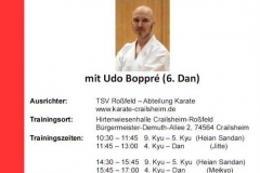 Crailsheimer Karate Lehrgang 30.11.2019