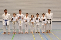 Karateprüfung Kinder TSV Roßfeld 21.03.2019